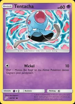 Tentacha card in German