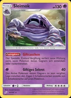 Sleimok card in German