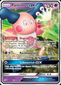 Pantimos GX card in German