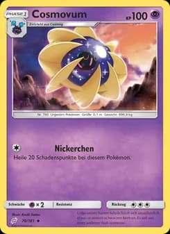 Cosmovum card in German