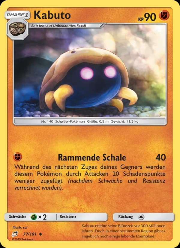 Kabuto card in German