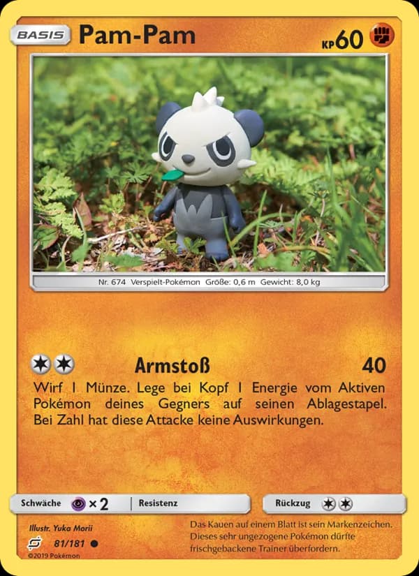Pam-Pam card in German