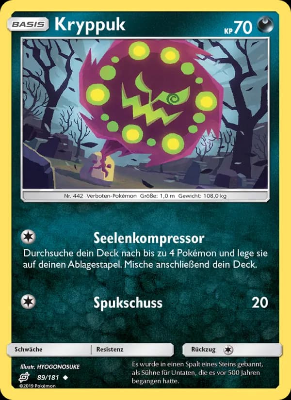 Kryppuk card in German