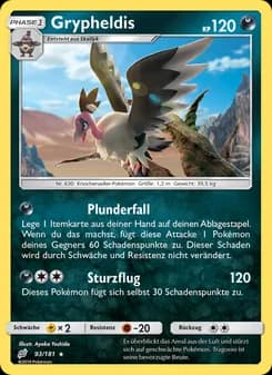 Grypheldis card in German