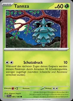 Tannza card in German