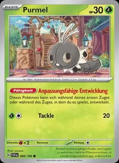 Purmel card in German