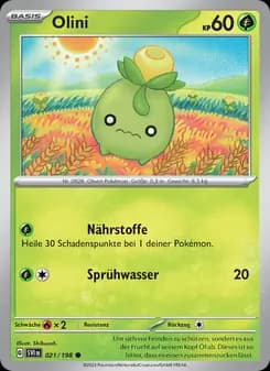 Olini card in German