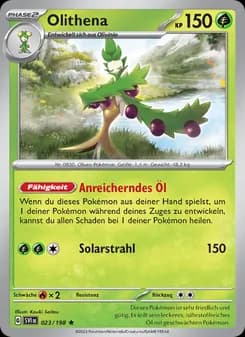 Olithena card in German