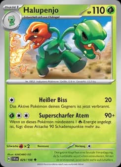 Halupenjo card in German