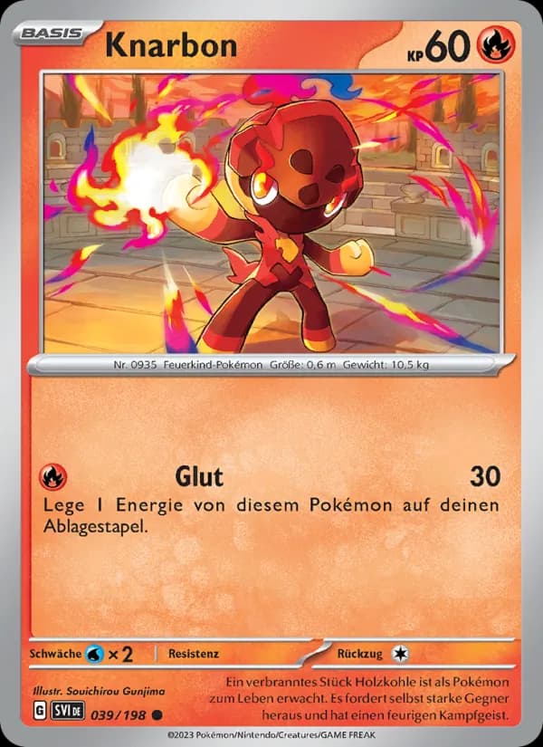 Knarbon card in German
