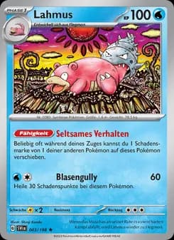 Lahmus card in German