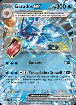 Garados-ex card in German