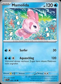 Mamolida card in German