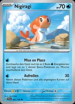 Nigiragi card in German