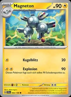Magneton card in German