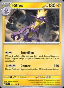 Riffex card in German