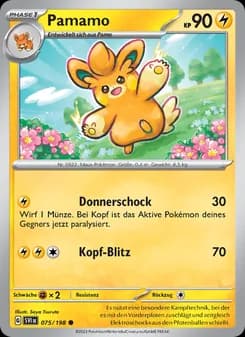 Pamamo card in German