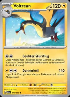 Voltrean card in German