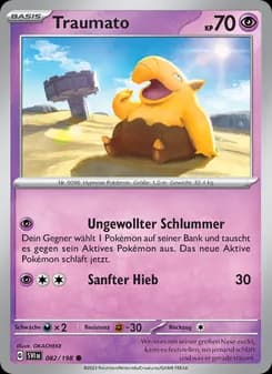 Traumato card in German