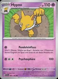 Hypno card in German