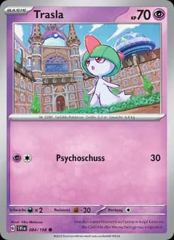 Trasla card in German