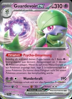 Guardevoir-ex card in German