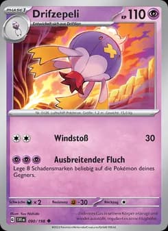 Drifzepeli card in German