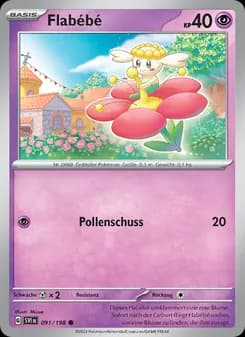 Flabébé card in German