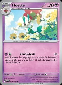 Floette card in German