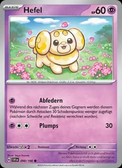 Hefel card in German