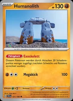 Humanolith card in German