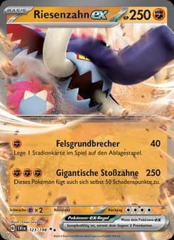 Riesenzahn-ex card in German