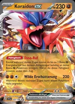 Koraidon-ex card in German