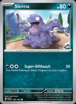 Sleima card in German