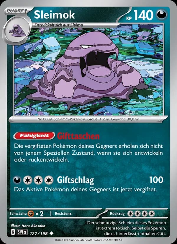 Sleimok card in German