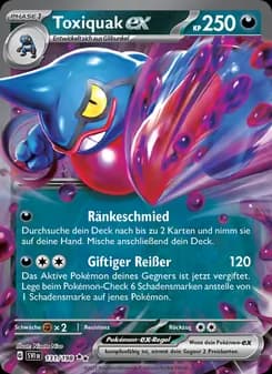 Toxiquak-ex card in German