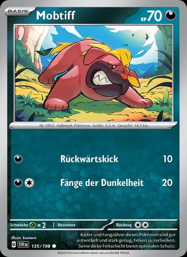 Mobtiff card in German