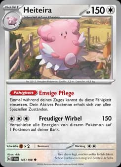 Heiteira card in German