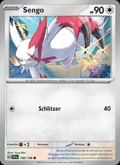 Sengo card in German