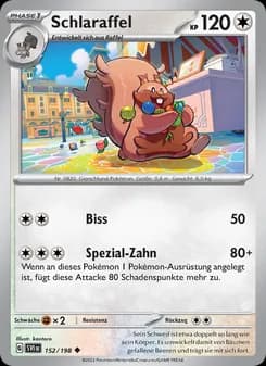 Schlaraffel card in German