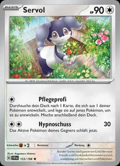 Servol card in German