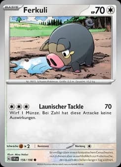 Ferkuli card in German
