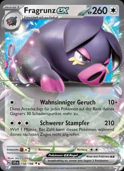 Fragrunz-ex card in German