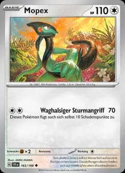 Mopex card in German