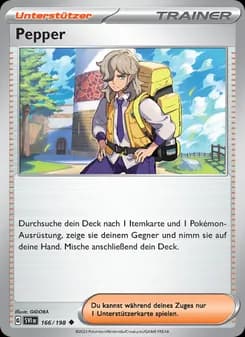 Pepper card in German