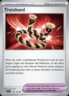 Trotzband card in German