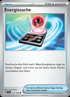 Energiesuche card in German