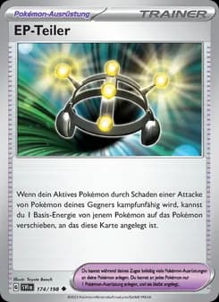 EP-Teiler card in German