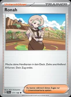 Ronah card in German