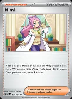 Mimi card in German
